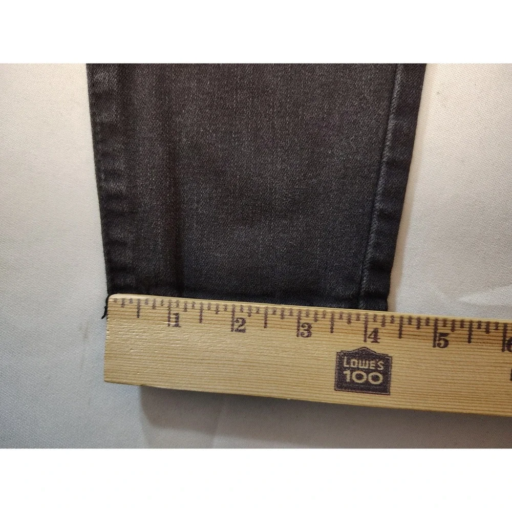 Jessica Simpson Curvy High‎ Rise Skinny Jeans Faded Black Size 29 Stretch Indie